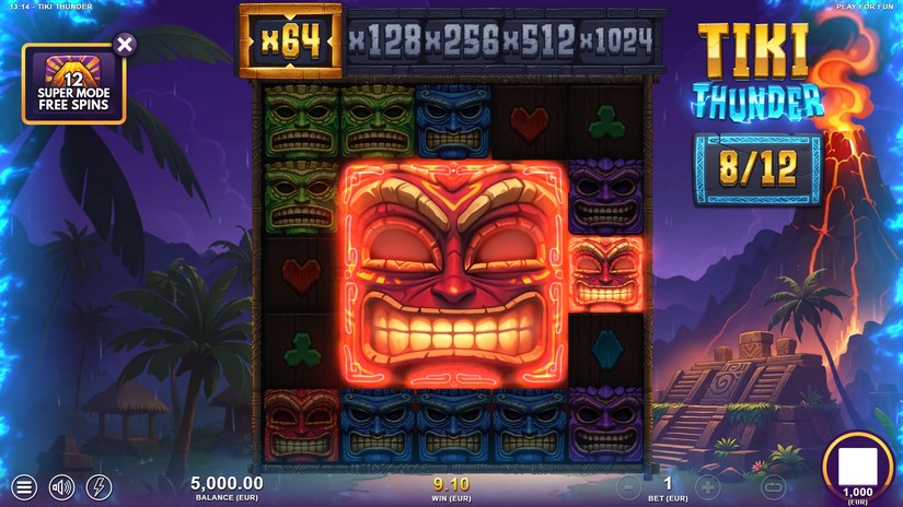 Tiki Thunder slot screen 6