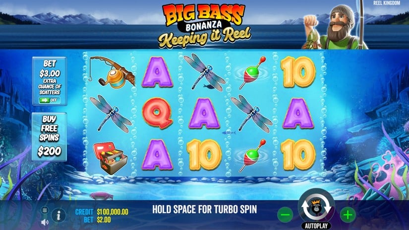 Big Bass – Keeping it Reel slot screen 1