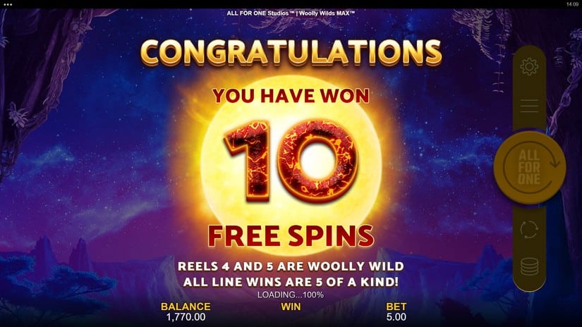 Woolly Wilds MAX slot screen 4