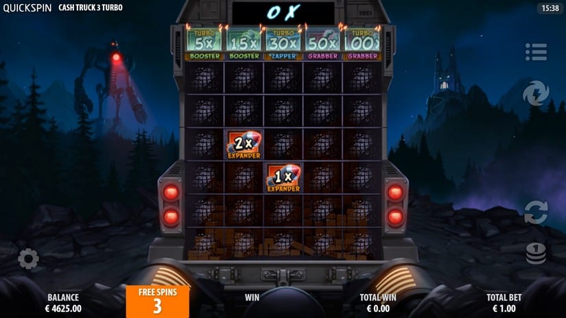 Cash Truck 3 Turbo slot screen 4