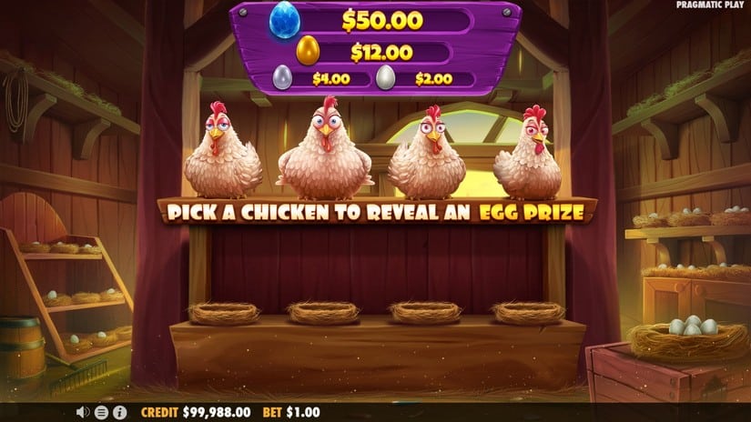Chicken Chase slot screen 5