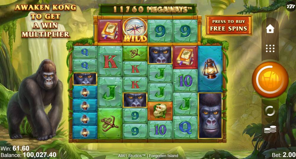 Forgotten Island Megaways slot demo