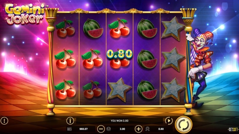 Gemini Joker slot screen 2