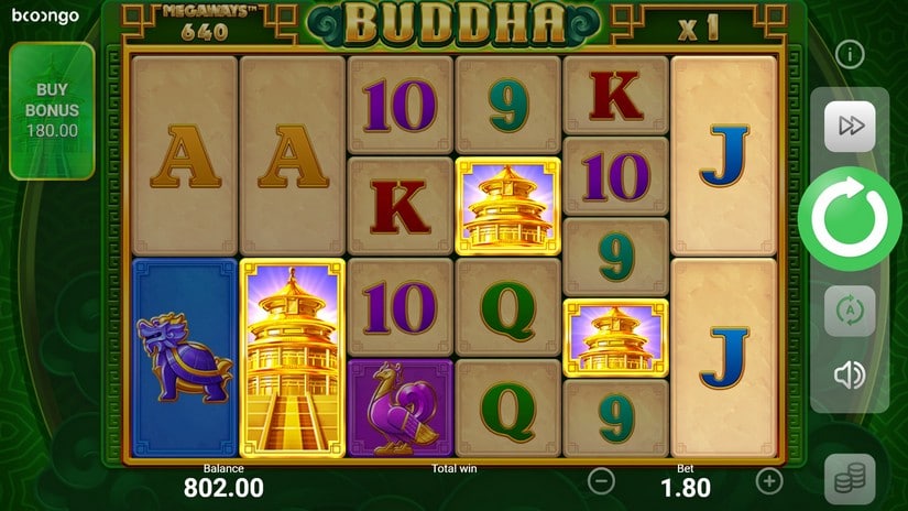 Buddha Megaways slot screen 4