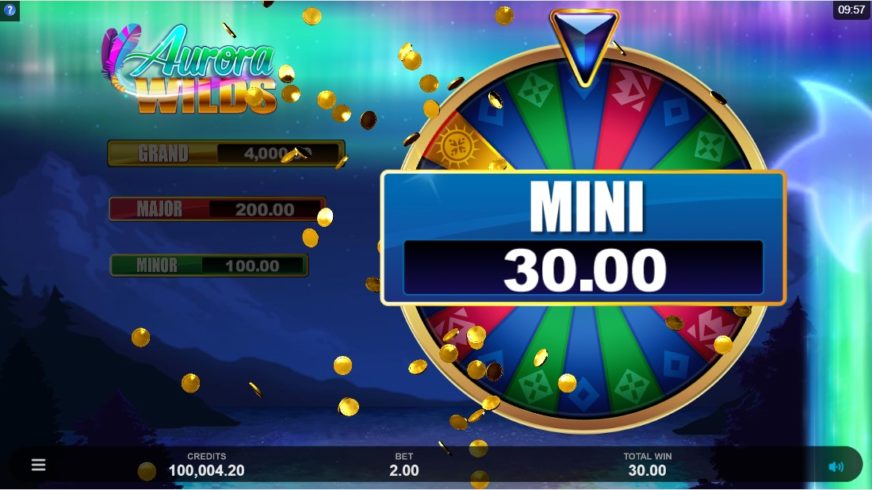 Aurora Wilds slot screen 5