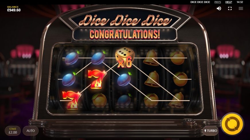 Dice Dice Dice slot screen 4
