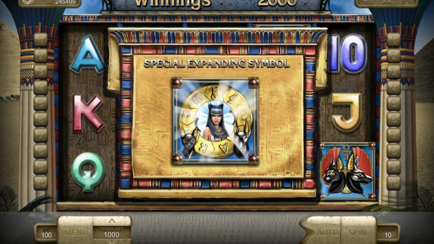 Temple Cats slot screen 3