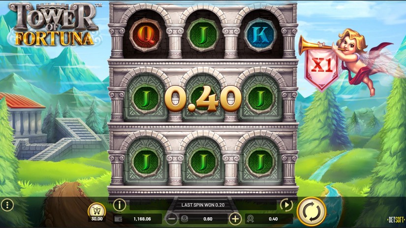 Tower of Fortuna slot screen 2