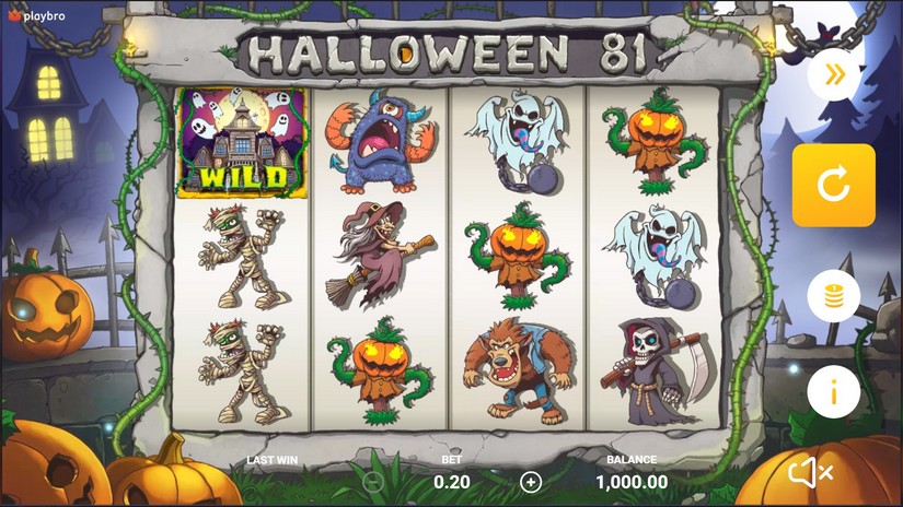 Halloween 81 slot screen 4
