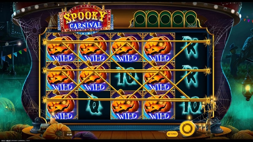 Spooky Carnival slot screen 3