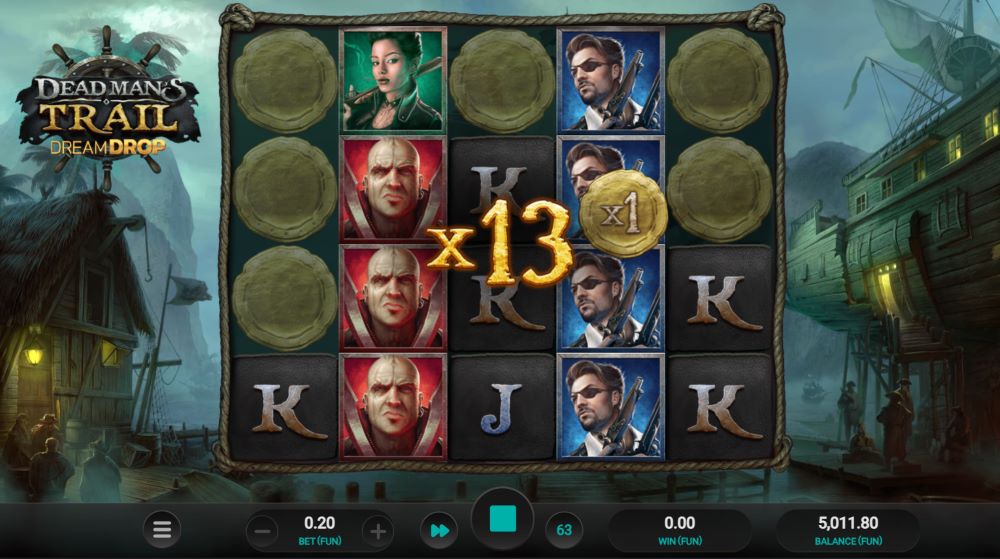 Dead Man's Trail Dream Drop Coin Feature