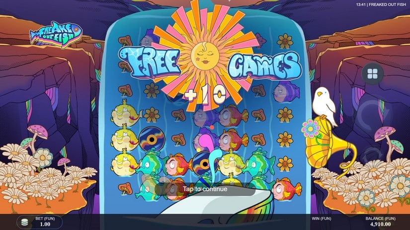 Freaked Out Fish slot screen 4