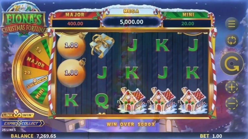 Fiona’s Christmas Fortune slot screen 1