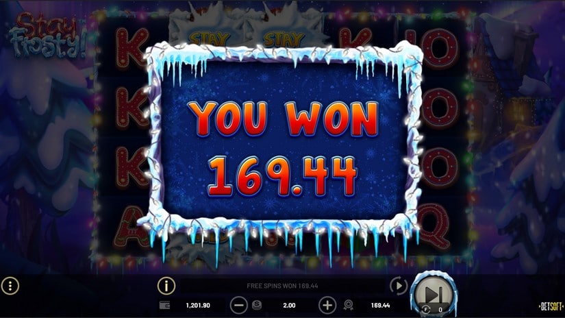 Stay Frosty! slot screen 8