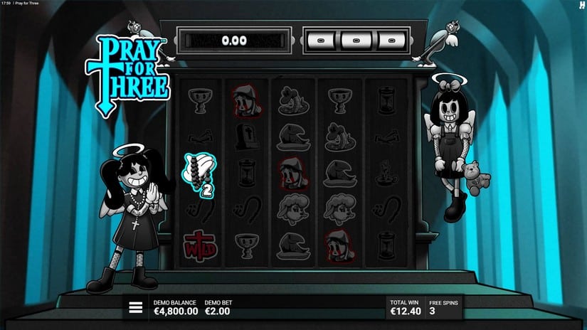 Pray For Three slot screen 5
