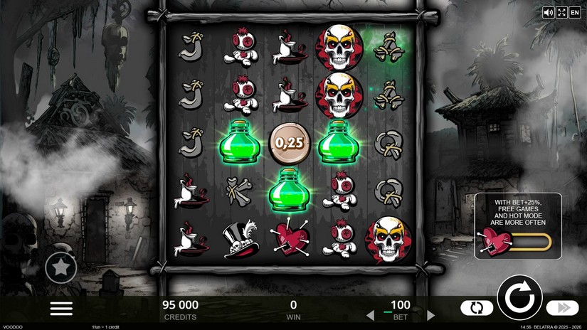 Voodoo Coins slot screen 2