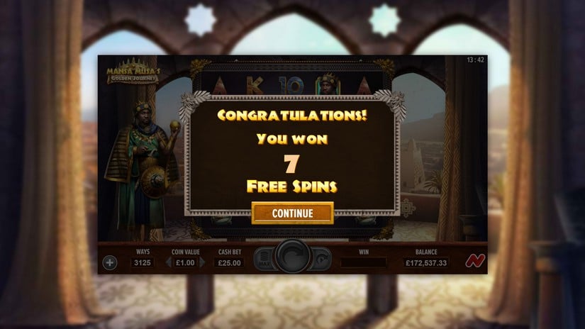 Mansa Musa’s Golden Journey slot screen 3