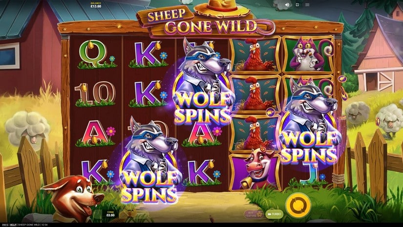 Sheep Gone Wild slot screen 4