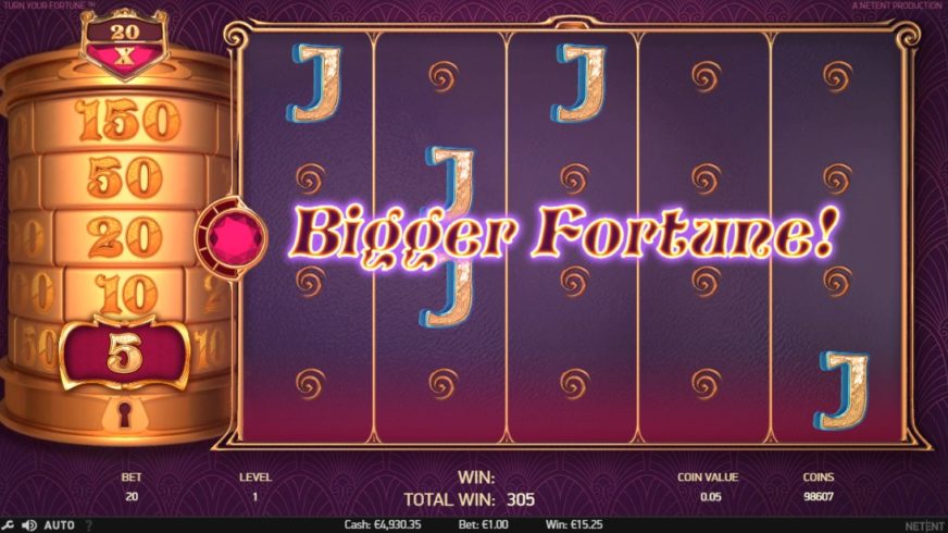 Turn Your Fortune slot screen 4