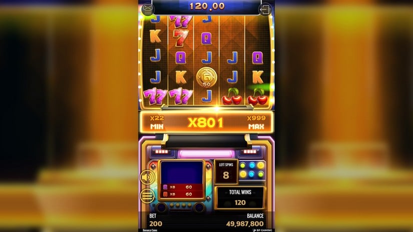 Bonanza Coins slot screen 4