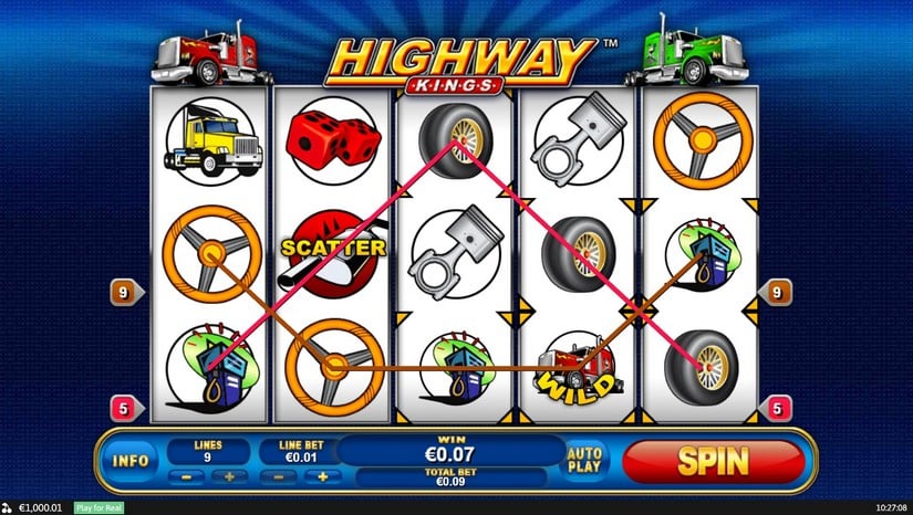 Highway Kings slot screen 2