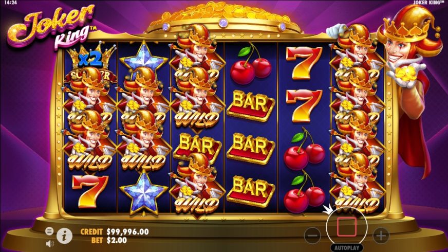 Joker King slot screen 3