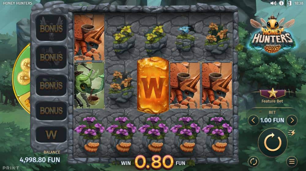 Honey Hunters main game