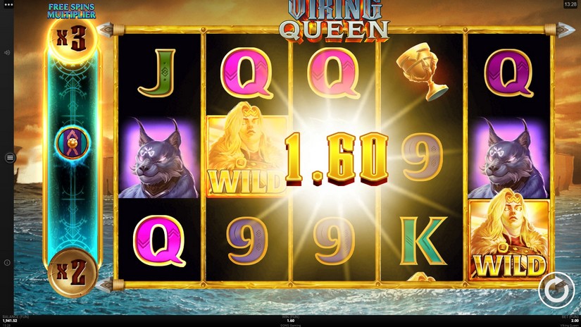Viking Queen slot screen 5