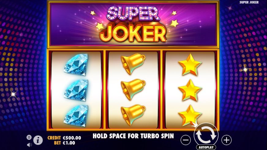 Super Joker slot screen 1