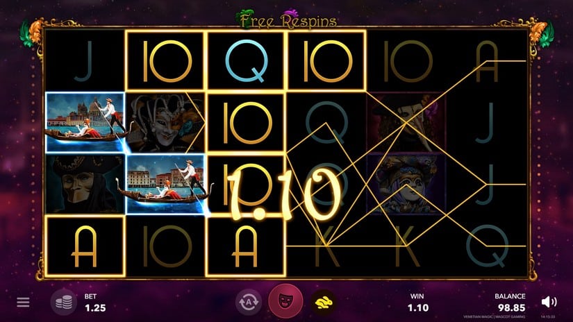 Venetian Magic slot screen 2