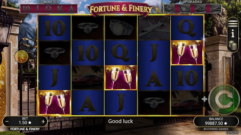 Fortune & Finery slot screen 2