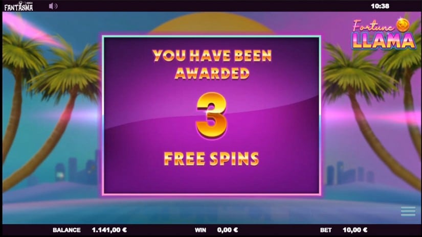 Fortune Llama slot screen 6