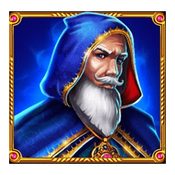 Wild Symbol of Blue Wizard Cash Collect & Link Slot