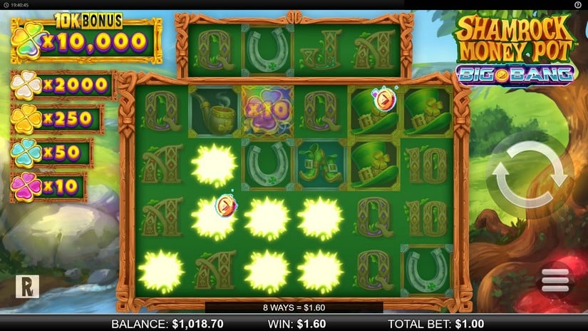 Shamrock Money Pot slot screen 5