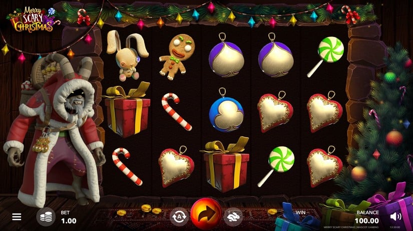 Merry Scary Christmas slot screen 1
