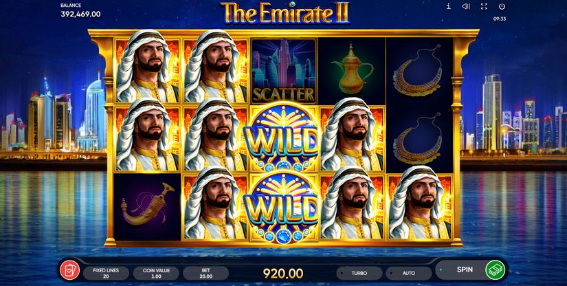 The Emirate 2 slot screen 5