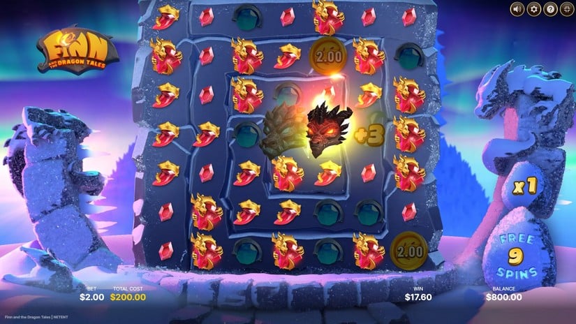 Finn and the Dragon Tales slot screen 6