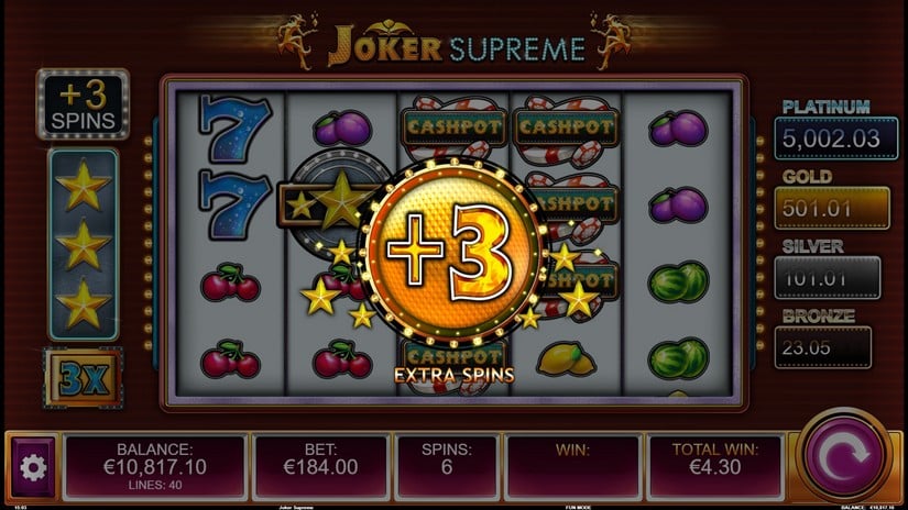 Joker Supreme slot screen 5