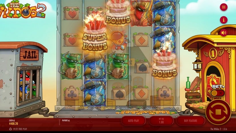 The Wildos 2 slot screen 5