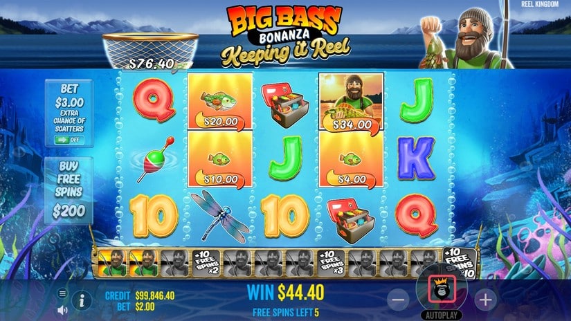 Big Bass – Keeping it Reel slot screen 4