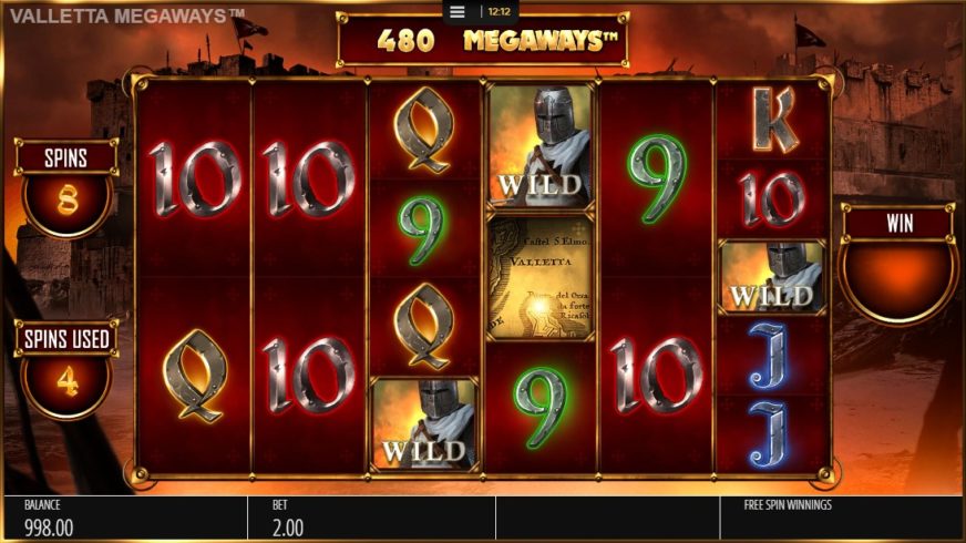 Valletta slot screen 4