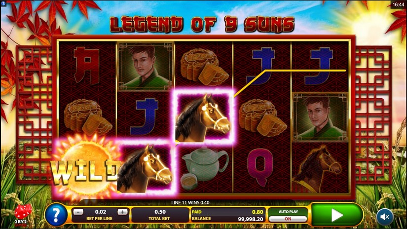Legend of 9 Suns slot screen 2