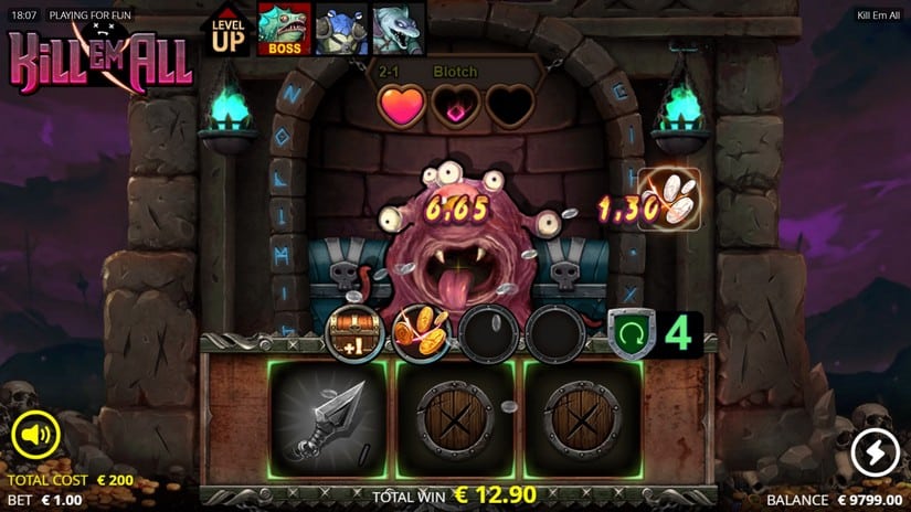 Kill Em All slot screen 7