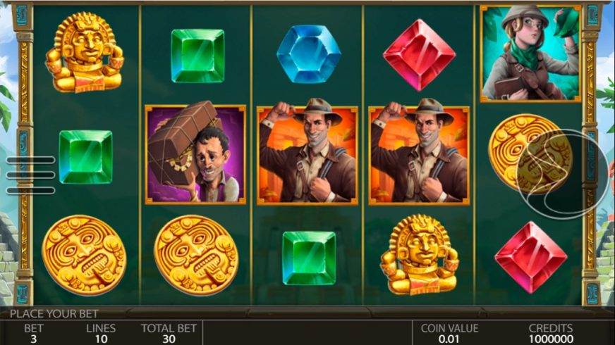 Mystery of Eldorado slot screen 1