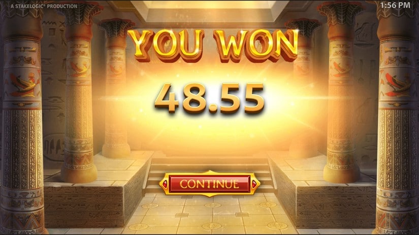 9 Pyramids of Fortune slot screen 7