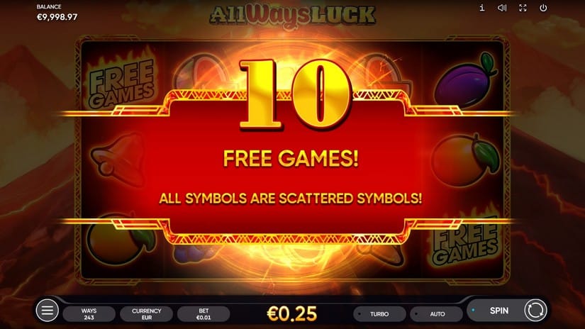 All Ways Luck slot screen 3