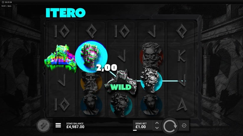 Itero slot screen 2
