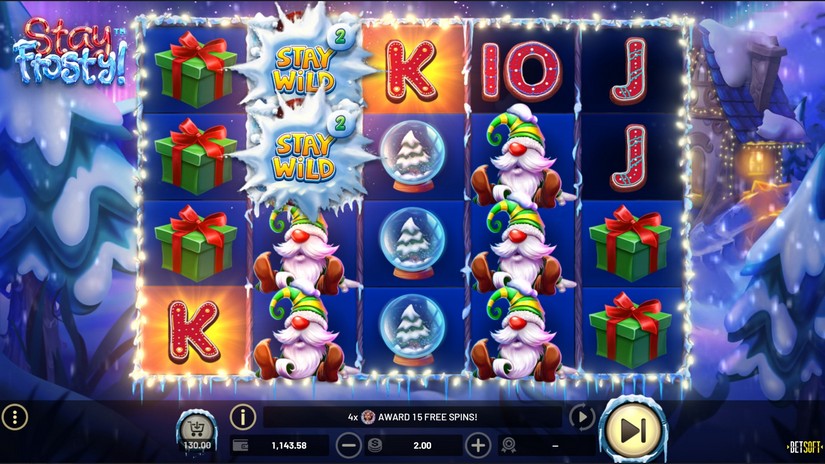 Stay Frosty! slot screen 2