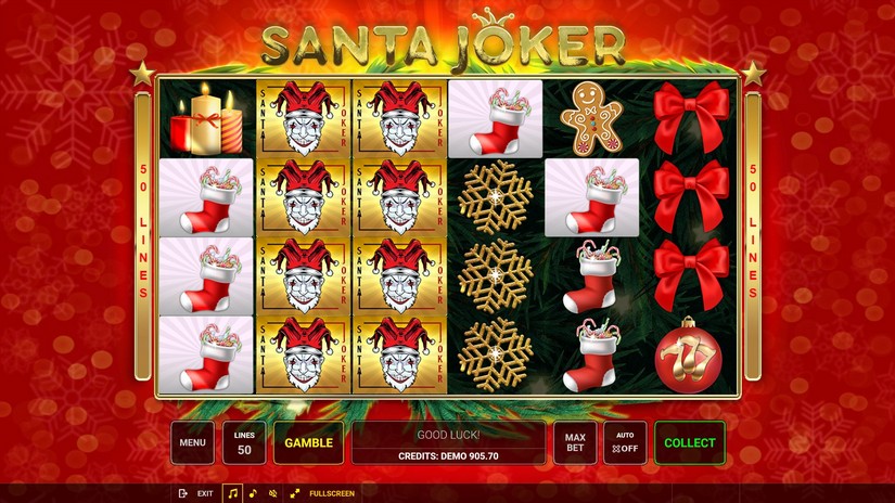 Santa Joker slot screen 3