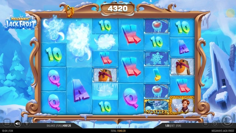 Megaways Jack Frost slot screen 2